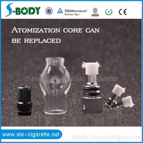 wholesale high quality e cigarette bulb clearomizer wax atomizer